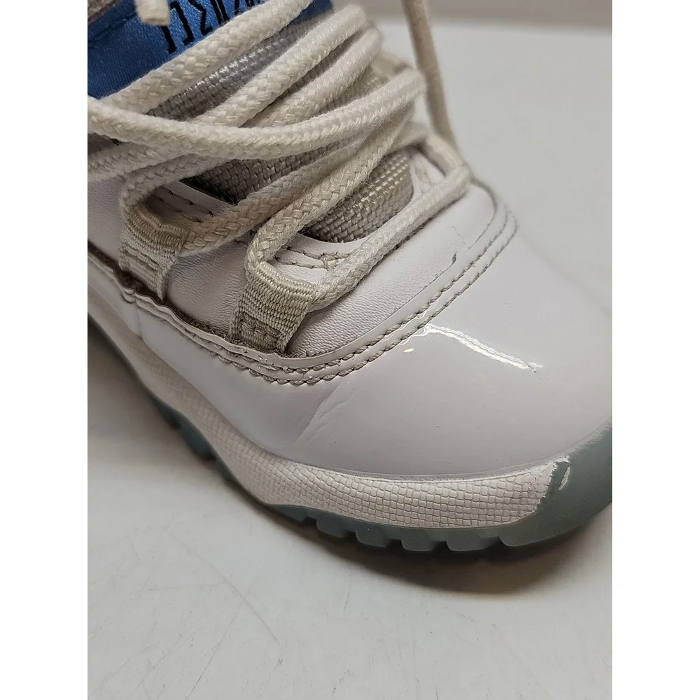 Jordan 11 Retro Legend Blue, White, Black, Toddler Size 12C Sneaker